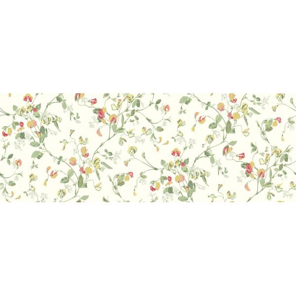 Papel pintado SWEET PEA VERDE