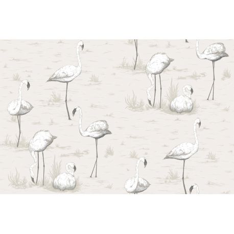 Papel pintado Flamingos