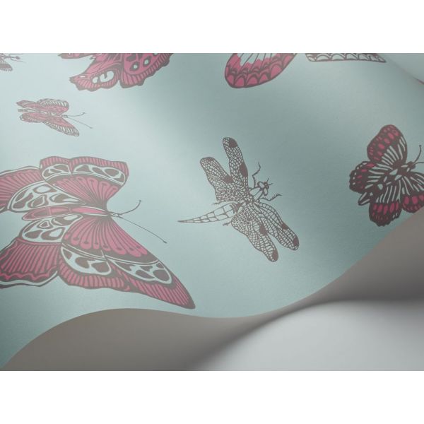 Papel pintado Woods & Pears gris pera oro