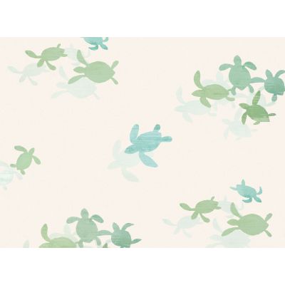 TINY TURTLES papel pintado...