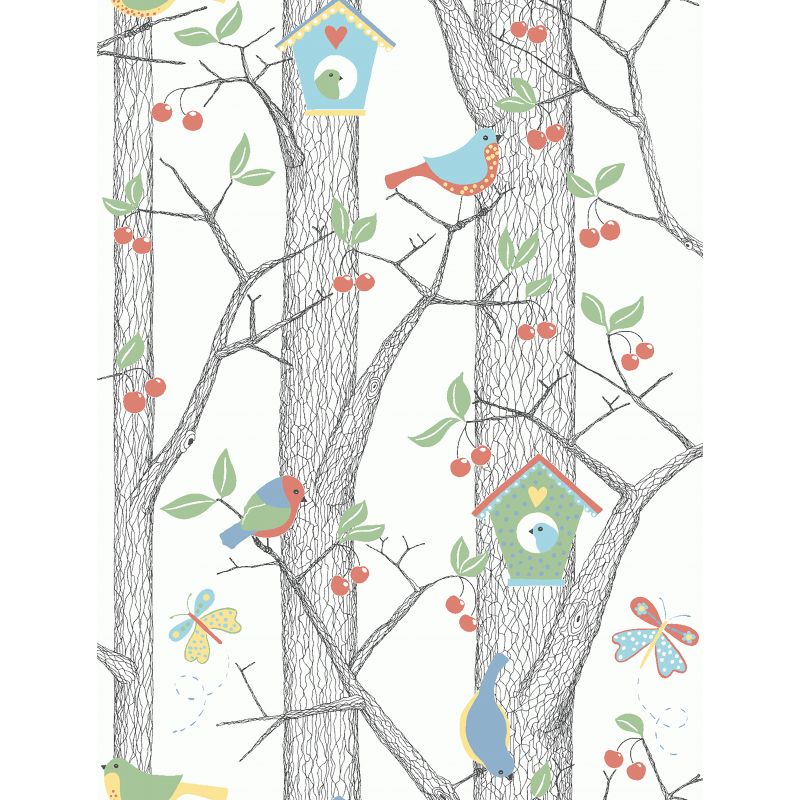 Papel pintado infantil Cherry Friends...