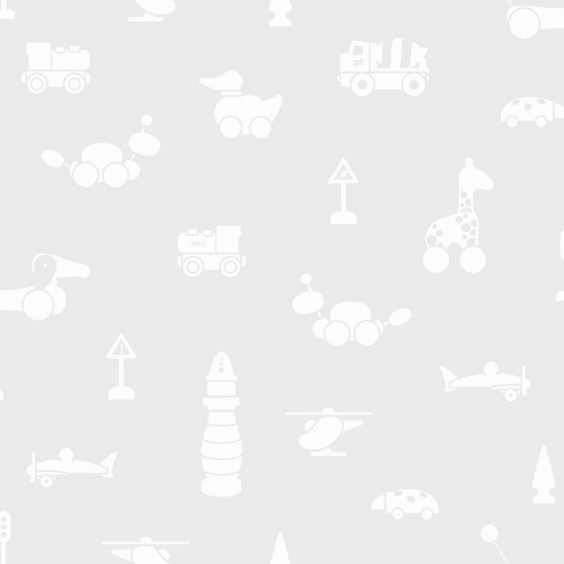 Papel pintado infantil Brio Icons gris